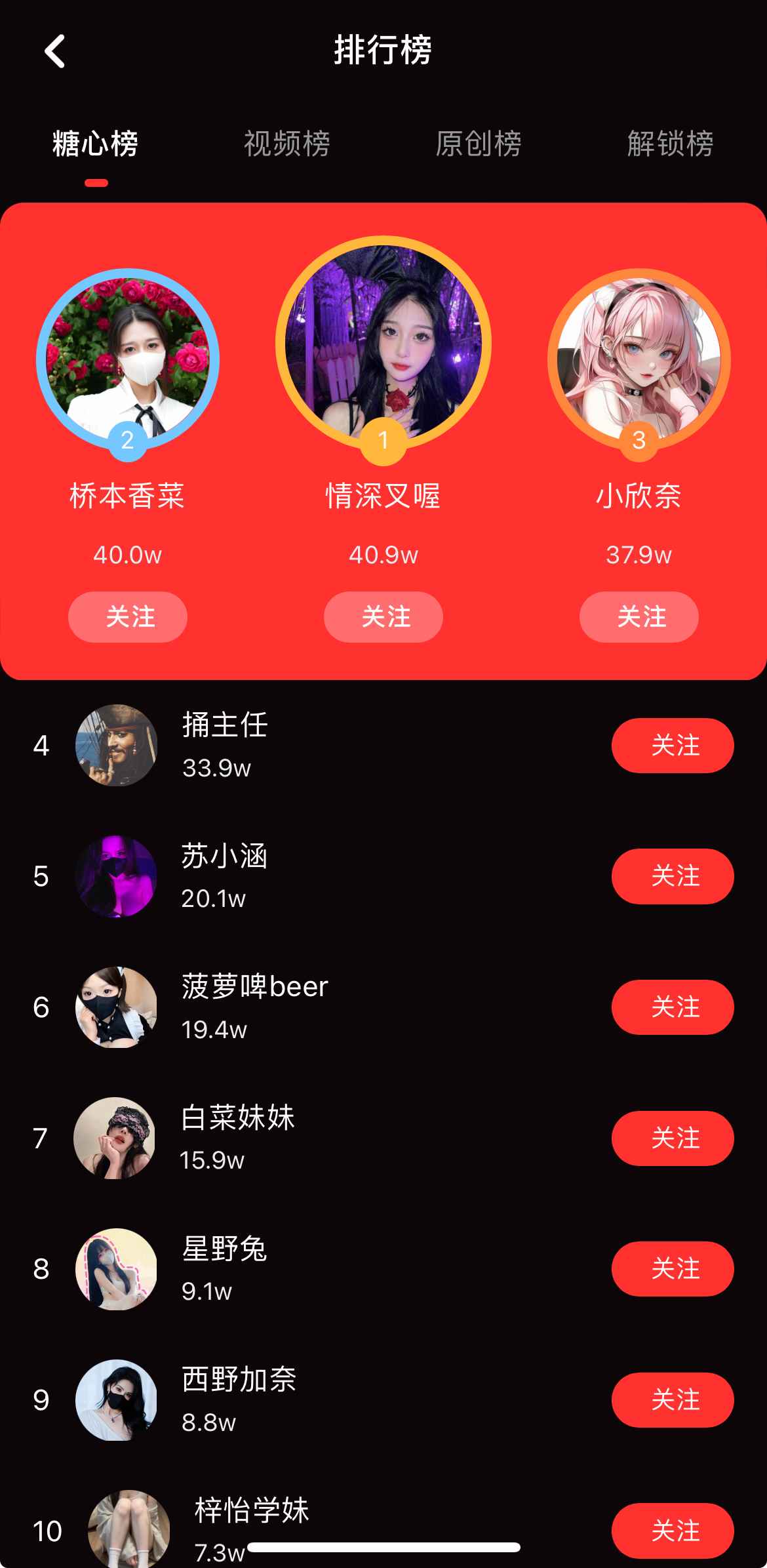糖心Vlog视频热门排行榜